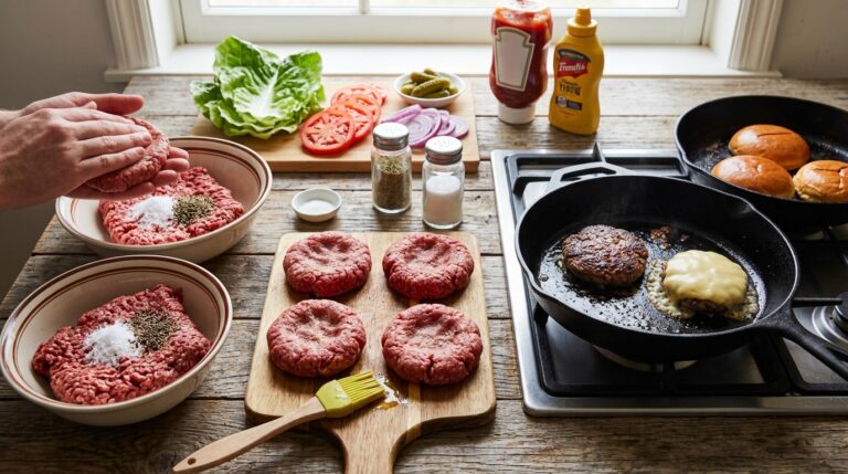 Easy Homemade Burger Recipe