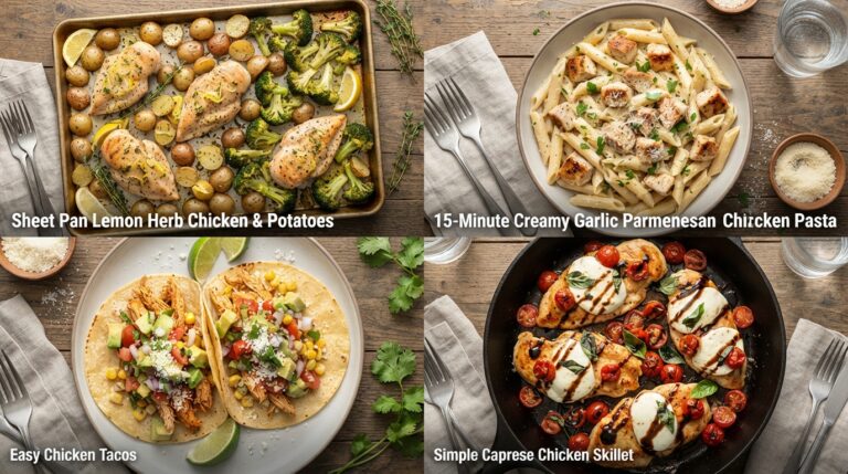 Easy Dinner Ideas With Chicken