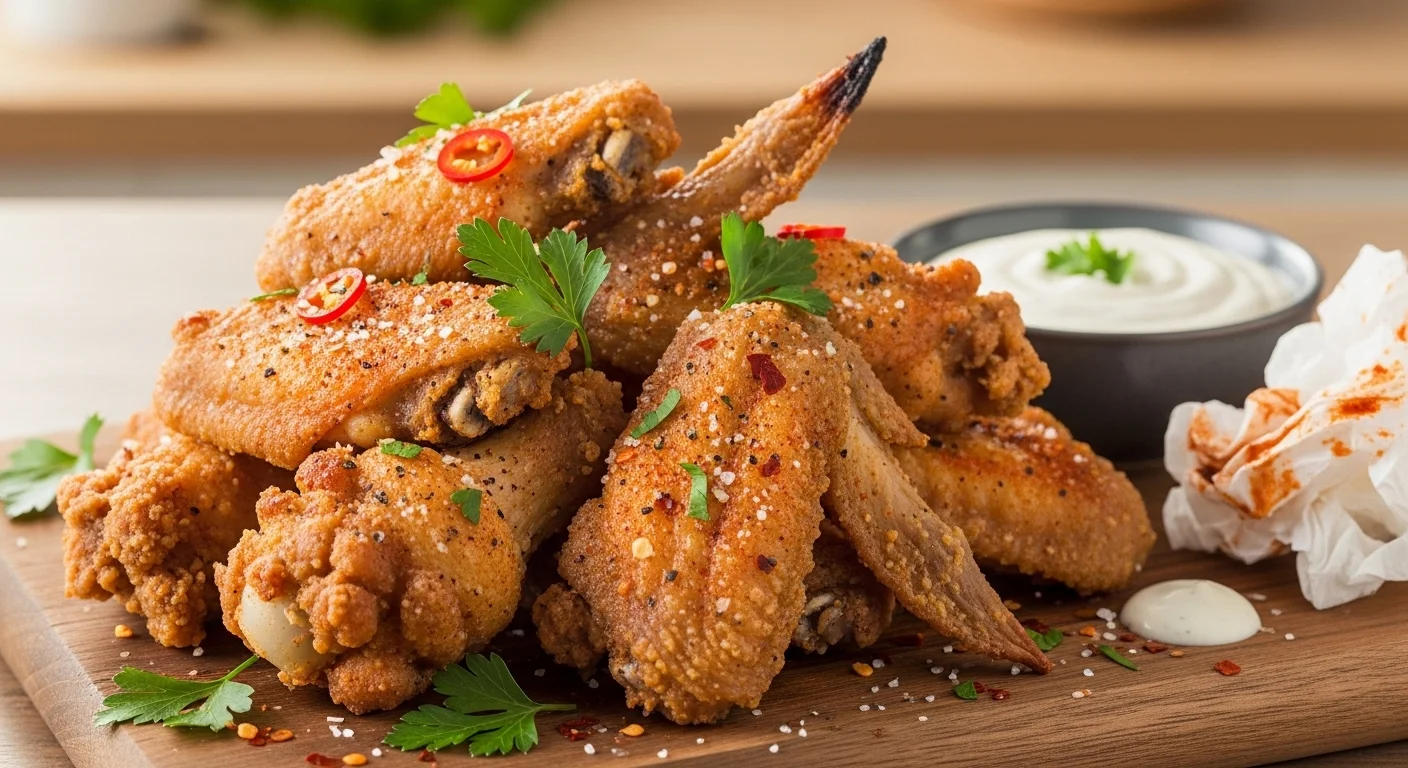 air fryer chicken wings crispy