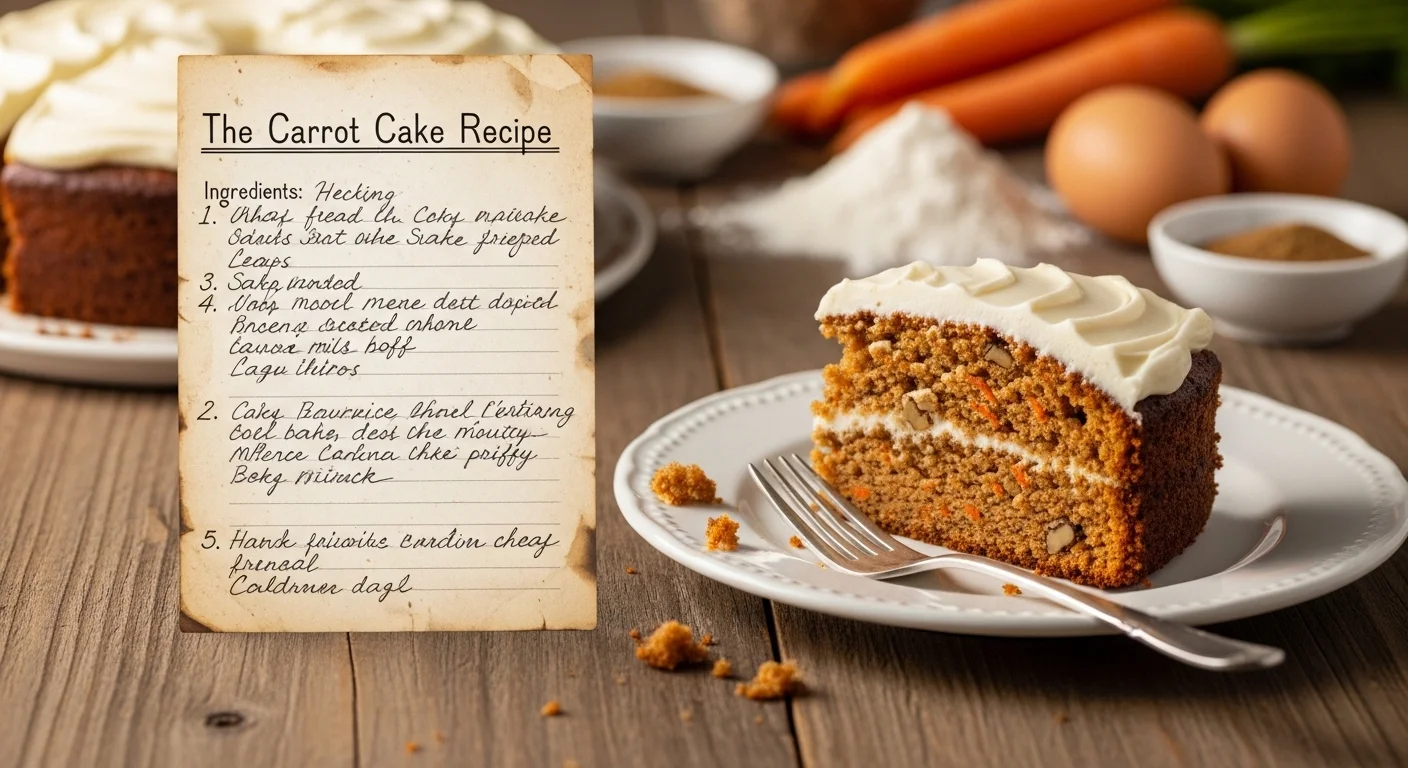 Carrot Cake Recipe