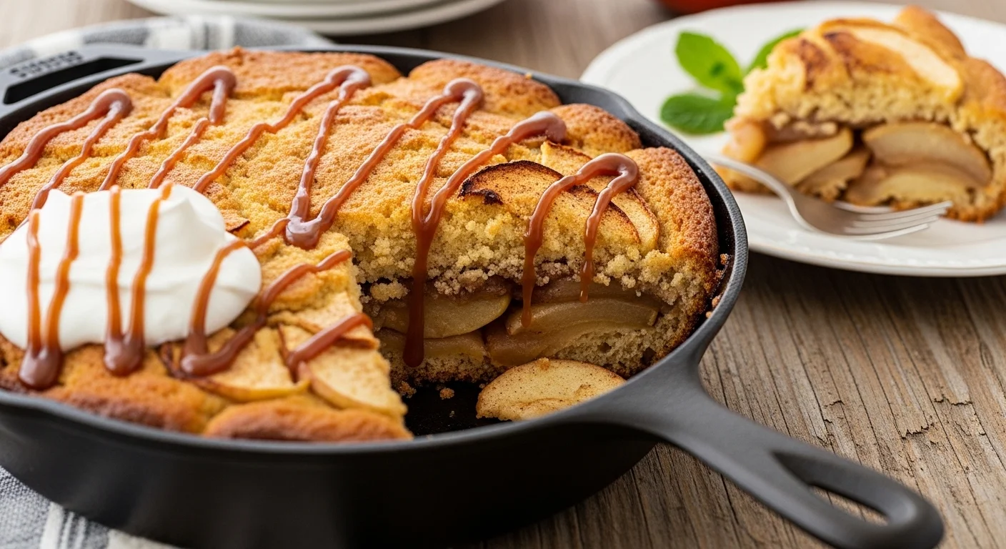 caramel apple dump cake