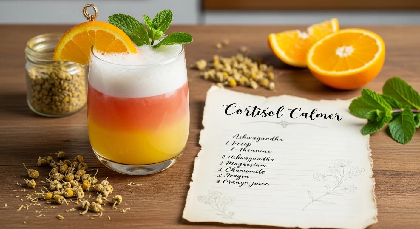 cortisol drink recipe