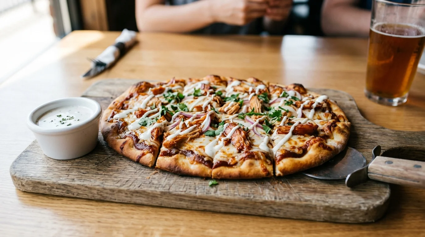 BBQ Chicken Flatbread