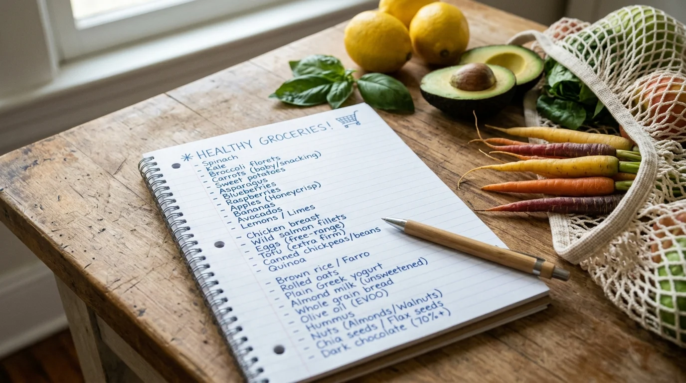 healthy grocery list