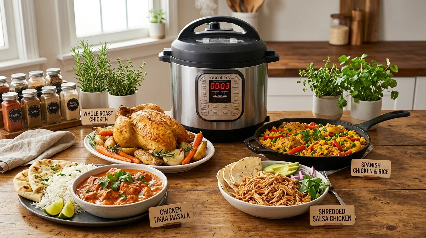 instant pot chicken recipes