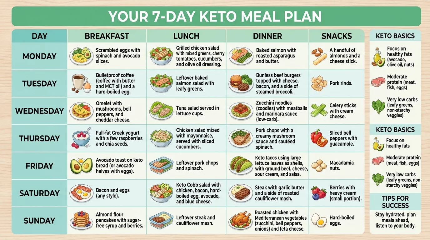 keto meal plan