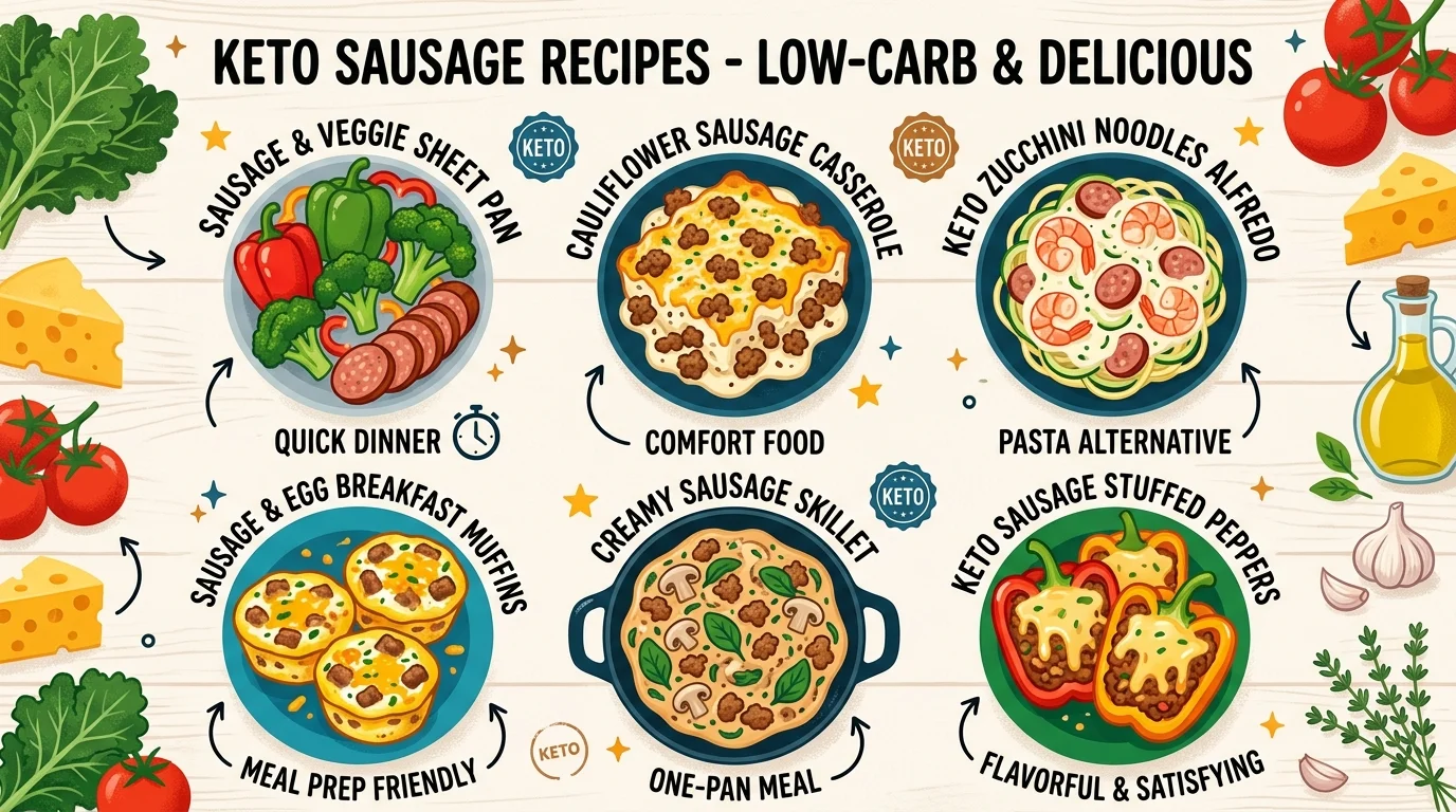 keto sausage recipes