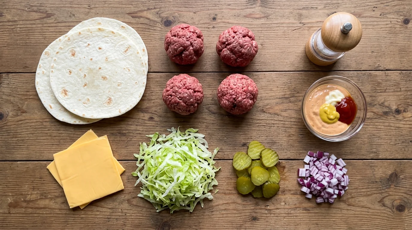smash burger tacos recipe