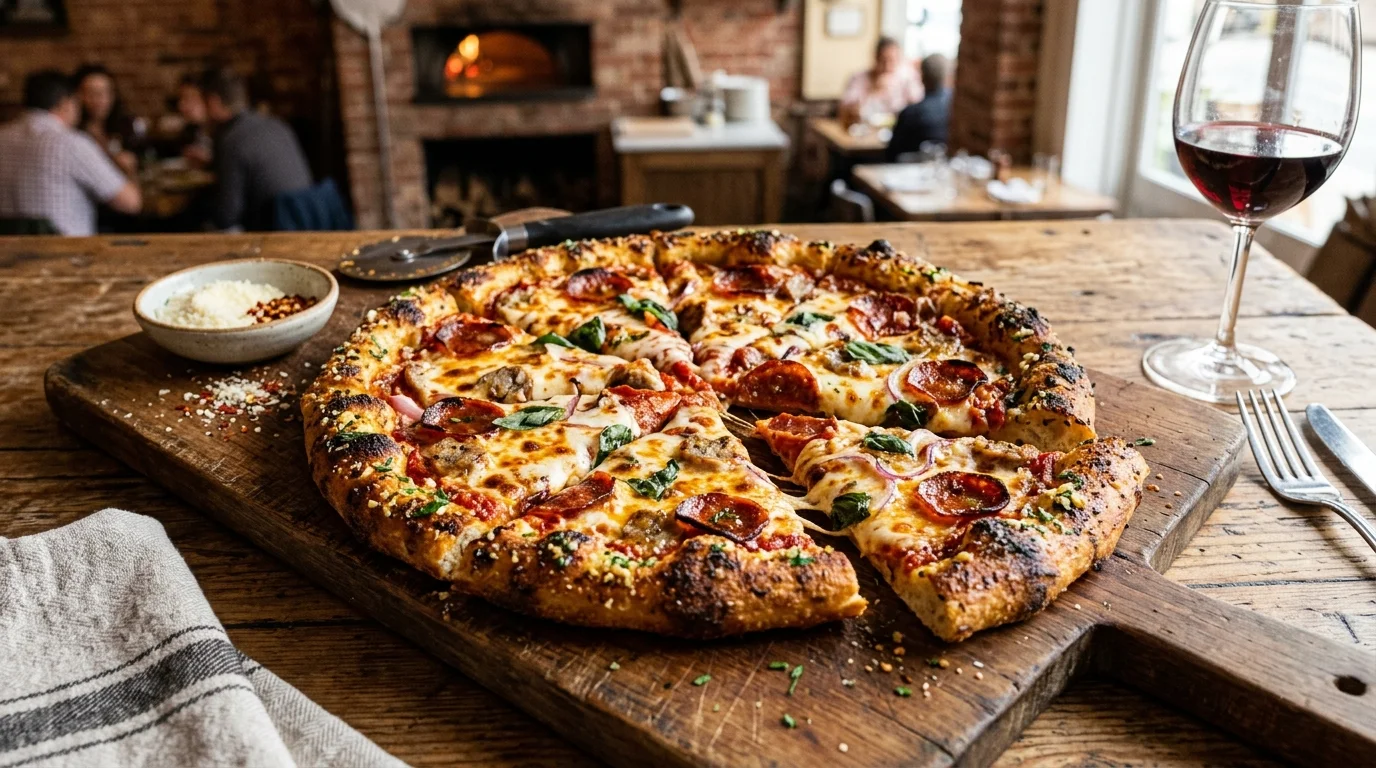Garlic Bread Pizza