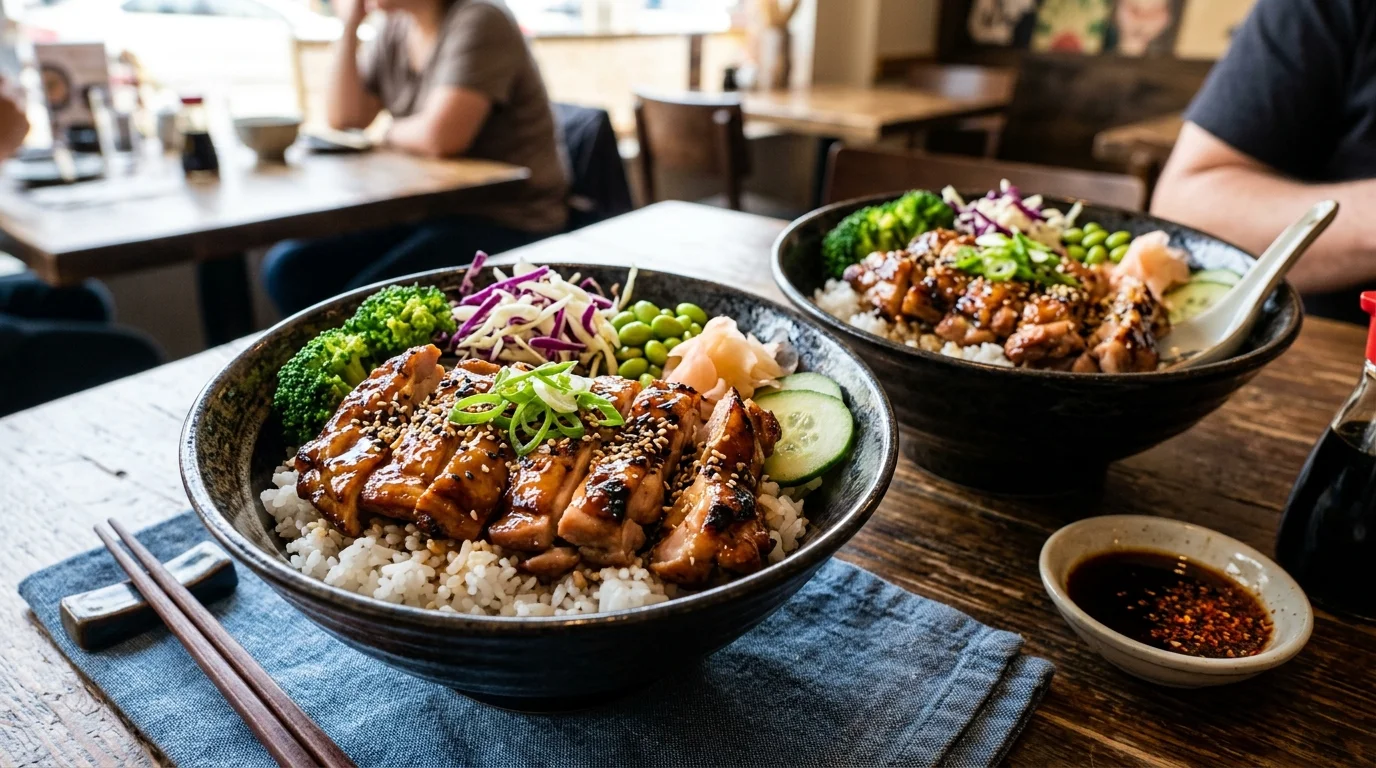 Teriyaki Chicken Bowls